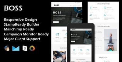 BOSS - Multipurpose Responsive Email Template