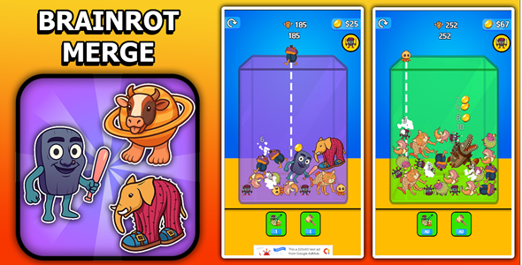 Brainrot Merge Drop Puzzle Game Unity Source Code Brainrot Merge Drop Puzzle Game Unity Source Code