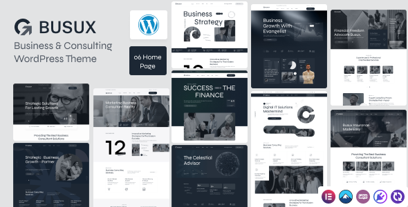 Busux - Business & consulting WordPress Theme Busux - Business & consulting WordPress Theme