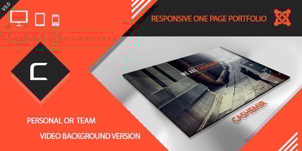 Cashemir - Responsive One Page Joomla Template Cashemir - Responsive One Page Joomla Template