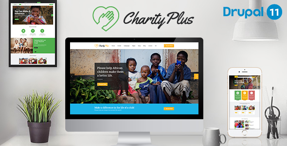 CharityPlus - Multipurpose Nonprofit Charity Drupal 11 Theme CharityPlus - Multipurpose Nonprofit Charity Drupal 11 Theme