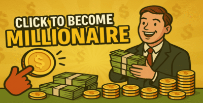 Click To Become Millionaire - HTML5 Phaser Game