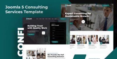 Confi - Joomla 5 Consulting Services Template