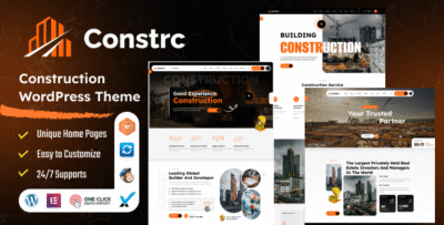 Constrc - Construction and Architecture WordPress Theme