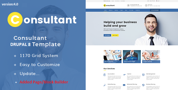 Consultant - Multipurpose Corporate Drupal 9 Template Consultant - Multipurpose Corporate Drupal 9 Template