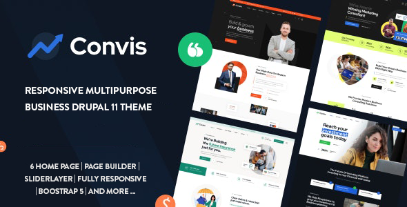 Convis - Responsive Multipurpose Business Drupal 11 Theme Convis - Responsive Multipurpose Business Drupal 11 Theme
