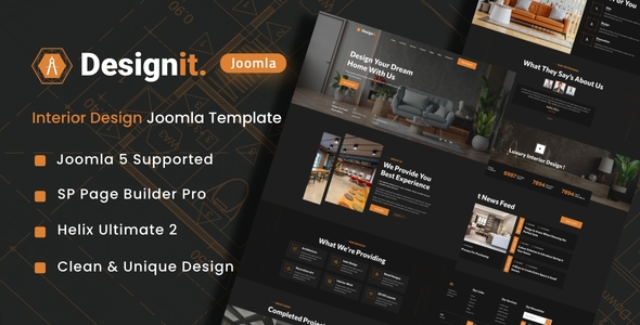 Designit - Architecture & Interior Design Joomla 5 Template Designit - Architecture & Interior Design Joomla 5 Template