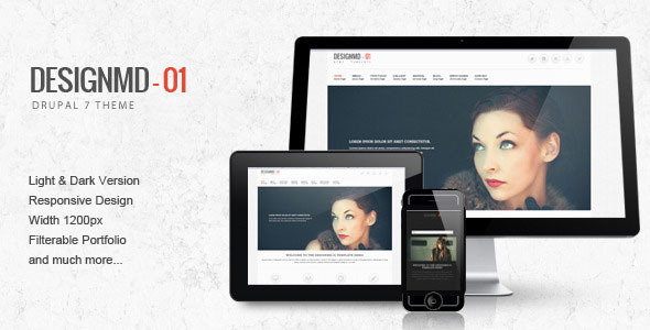 Designmd 01 - Responsive Drupal 7 Theme Designmd 01 - Responsive Drupal 7 Theme