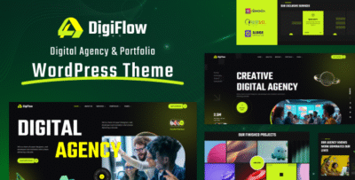 DigiFlow - Digital Agency WordPress Theme