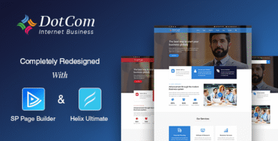 DotCom - Responsive Joomla Corporate Template