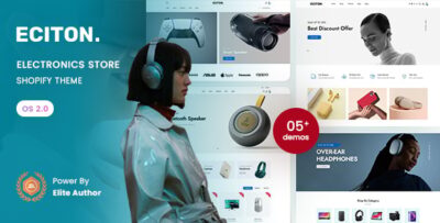 Eciton - Electronics Store Responsive Shopify 2.0 Theme
