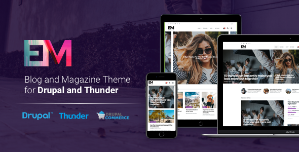 EM - Blog & Magazine Drupal Theme EM - Blog & Magazine Drupal Theme