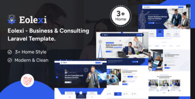 Eolexi - Business & Consulting Laravel 12 Template