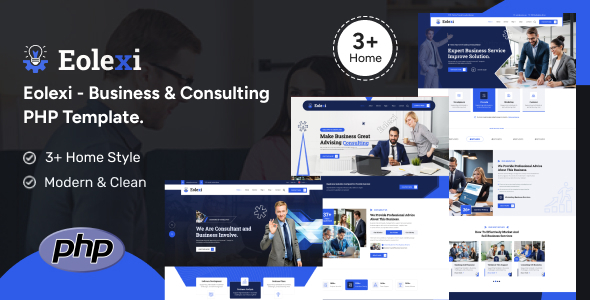 Eolexi - Business & Consulting PHP Template Eolexi - Business & Consulting PHP Template