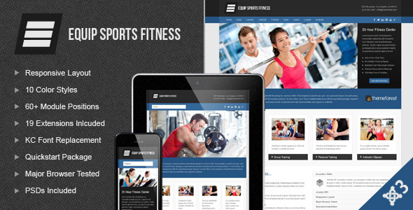 Equip Joomla Sports and Fitness Theme Equip Joomla Sports and Fitness Theme