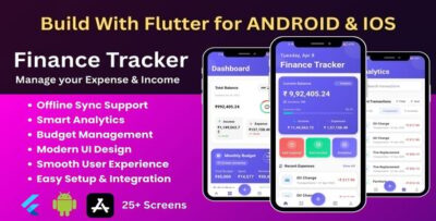 Expense & Income Tracker App with Flutter + Firebase