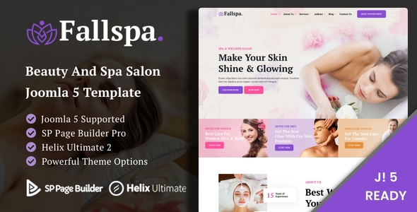 Fallspa - Beauty and Spa Salon Joomla 5 Template Fallspa - Beauty and Spa Salon Joomla 5 Template