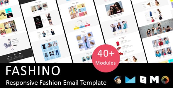 Fashino - Responsive Email Template + Stampready Online Builder Access Fashino - Responsive Email Template + Stampready Online Builder Access