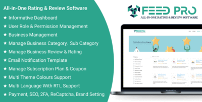 FeedPro SaaS - All-in-One Rating & Review Software