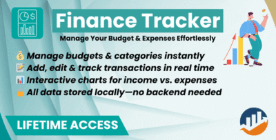 Finance Tracker - Personal Budget & Expense Management Dashboard