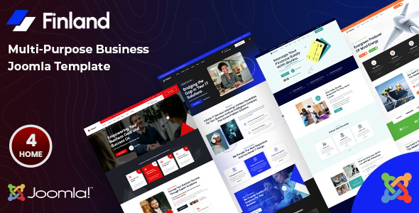 Finland - Multi-Purpose Business Joomla Template Finland - Multi-Purpose Business Joomla Template