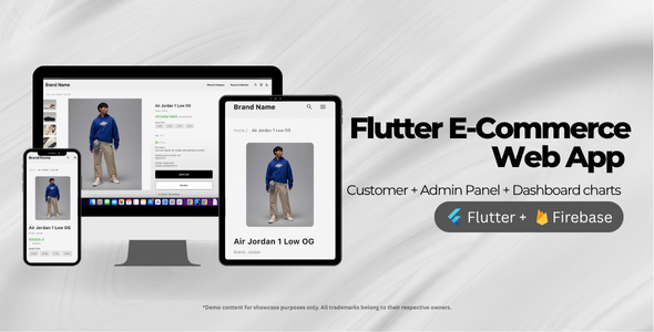 Flutter E-Commerce Web App with Admin Panel | Firebase + Syncfusion + GoRouter Flutter E-Commerce Web App with Admin Panel | Firebase + Syncfusion + GoRouter