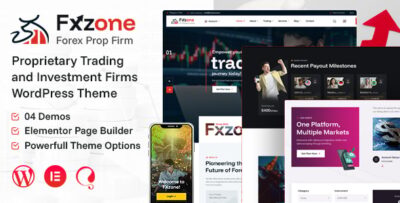 Fxzone - Forex Prop Firm WordPress Theme