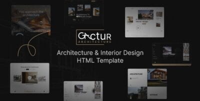 Gactur - Architecture & Interior Design HTML Template