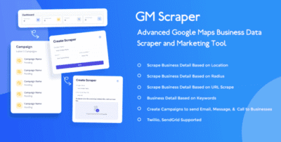 GM Scraper - Advanced Google Maps Business Data Scraper and Marketing Tool