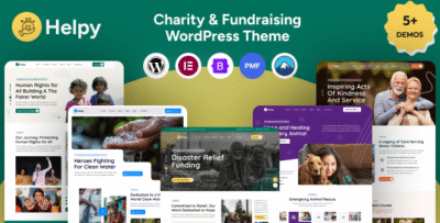 Helpy - Charity & Fundraising WordPress Theme