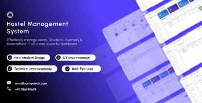 Hostel Management System | Hostel Booking Software | Online Hostel System | Hostel ERP