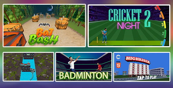 HTML5 Game Bundle (5 Games ) - Construct 3 HTML5 Game Bundle (5 Games ) - Construct 3