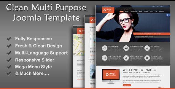 iMagic - Responsive Multi-Purpose Joomla Theme iMagic - Responsive Multi-Purpose Joomla Theme