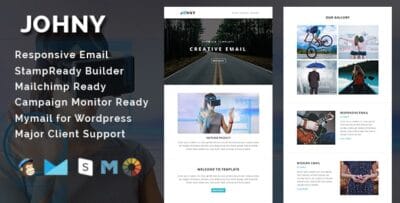 JOHNY - Multipurpose Responsive Email Template