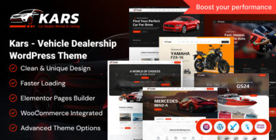 Kars - Vehicle Dealership WordPress Theme