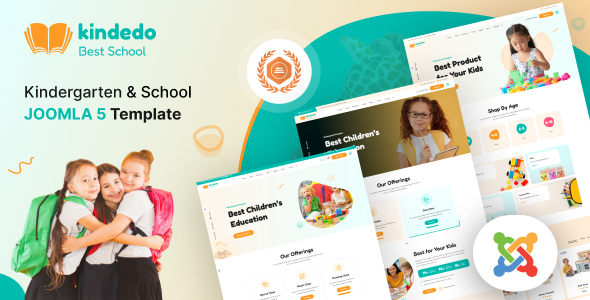 Kindedo - Joomla 5 Kindergarten & School Template Kindedo - Joomla 5 Kindergarten & School Template