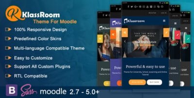 Klassroom - Premium Moodle Theme