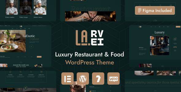 La.Revi - Luxury Restaurant WordPress Theme La.Revi - Luxury Restaurant WordPress Theme