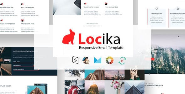 Locika - Responsive Email Template Locika - Responsive Email Template