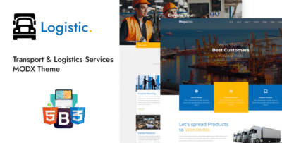Logistic - Transport & Logistics Services MODX Theme