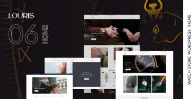 Louris - Watch Store WordPress Theme