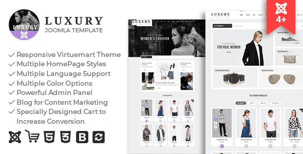 Luxury - Joomla 4.0 Responsive Virtuemart Theme Luxury - Joomla 4.0 Responsive Virtuemart Theme