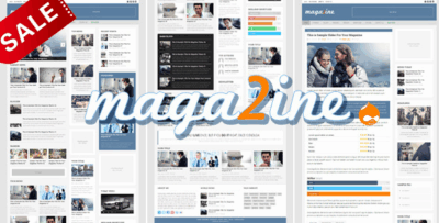 M2 - Modern Magazine Drupal  7.6 Theme