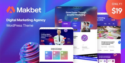 Makbet - Digital Marketing Agency WordPress Theme