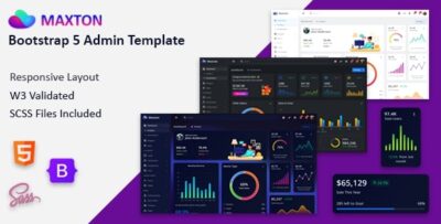 Maxton - Django Bootstrap 5 Admin Dashboard Template