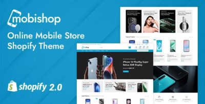 Mobishop - Online Mobile & Electronics Store Shopify 2.0 Responsive Theme