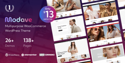 Modave - Multipurpose WooCommerce WordPress Theme