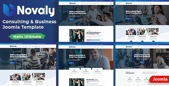 Novaly – Consulting & Business Joomla 5 Template Novaly – Consulting & Business Joomla 5 Template