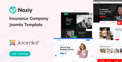 Noxiy - Joomla 5 Insurance Company Template