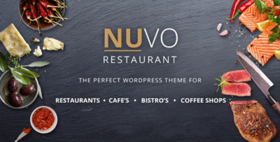 NUVO - Restaurant, Cafe & Bistro Drupal Theme